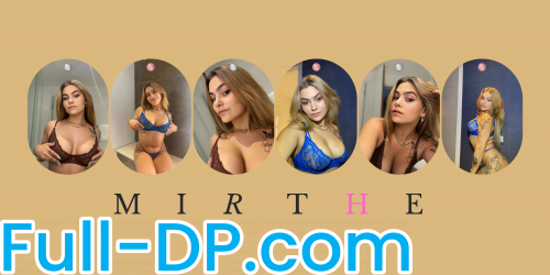 Mirthe 💄 @xmirthe FanCentro Full Size header Picture (HD)